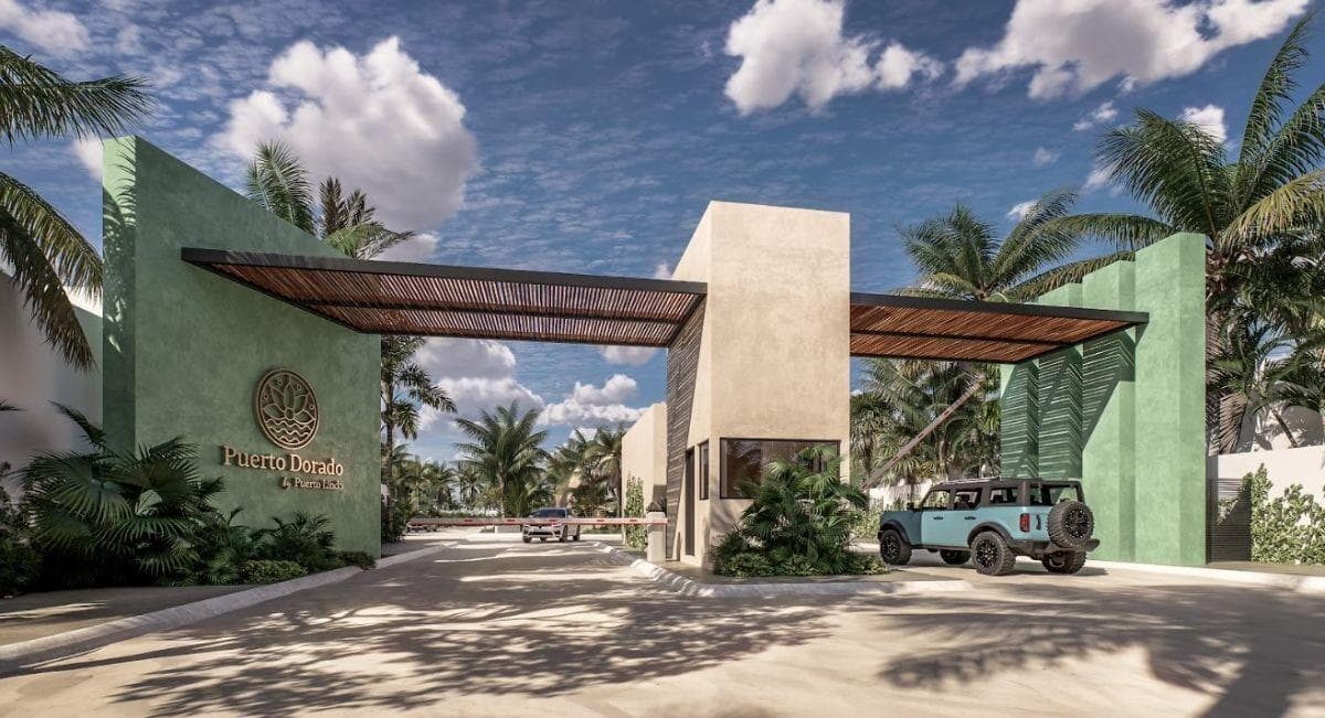 House on the beach in Mérida, Chelem