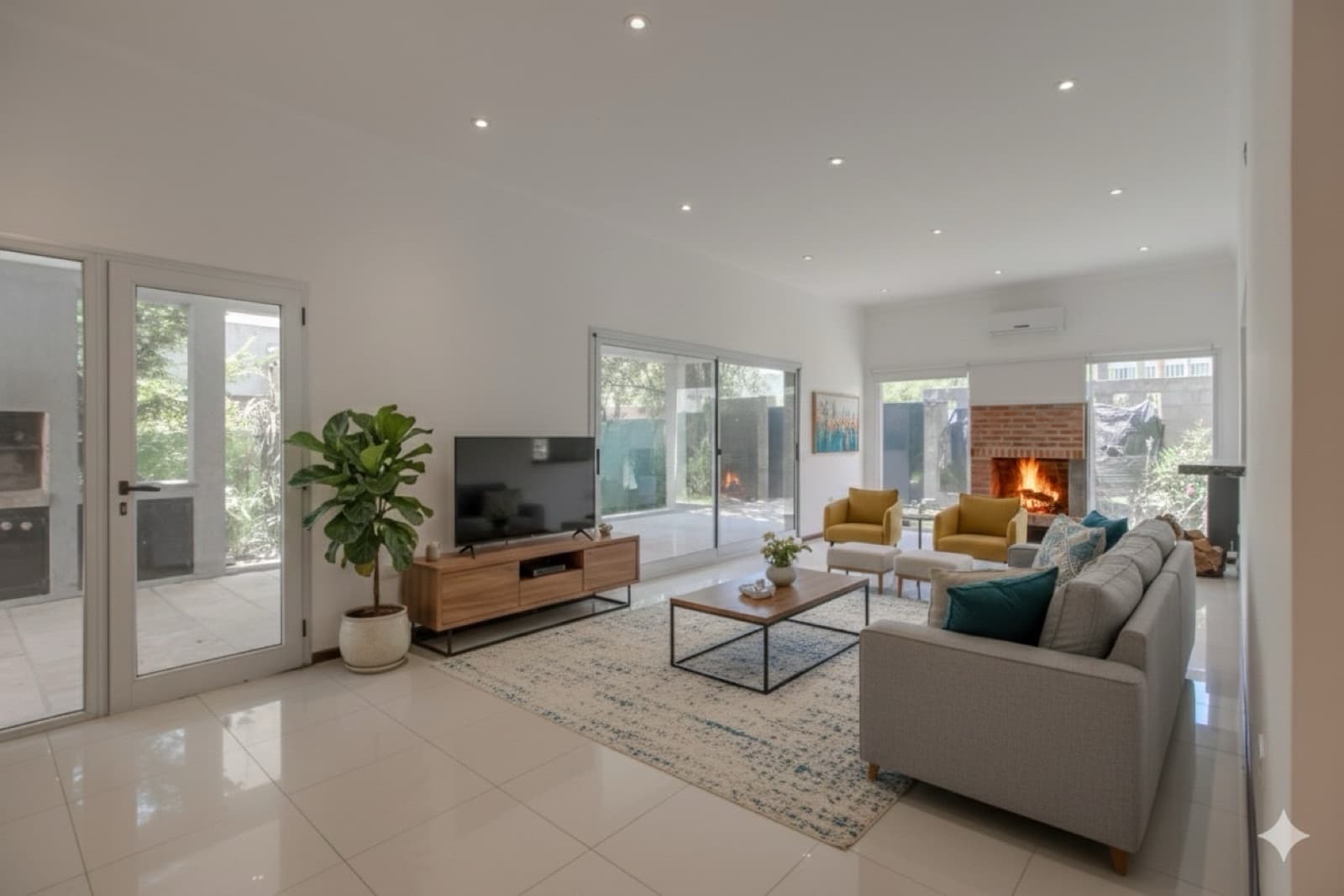House for sale in the Don Carlos neighborhood: 132 bis and 508. 3 bedrooms, parking spaces, barbecue, garden, and pool.