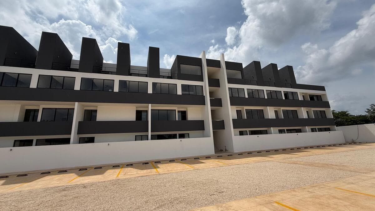 Apartments with amenities in Temozón Norte, Mérida—an area with high appreciation potential.
