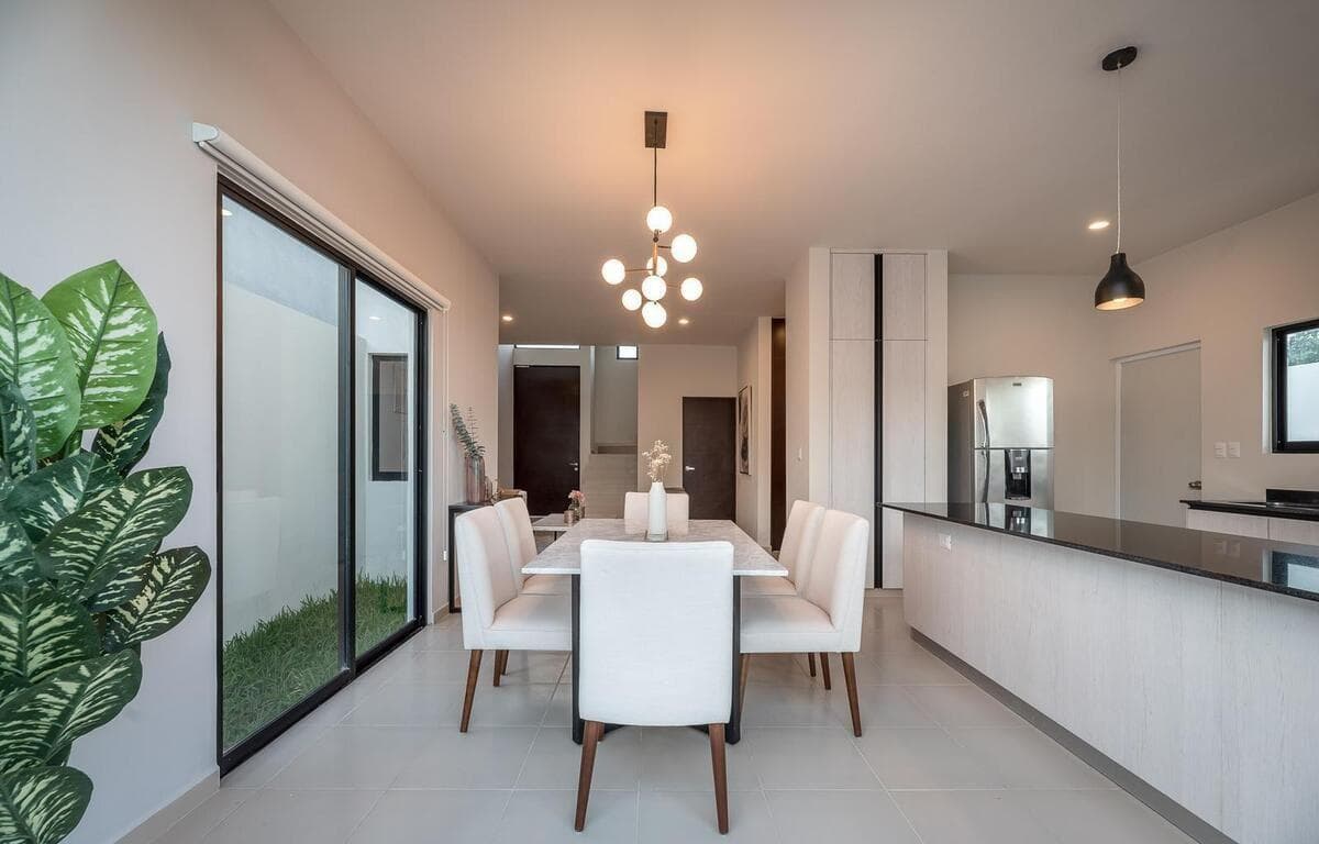 House on a PRIVATE lot with a bedroom on the ground floor in Dzitya, Mérida