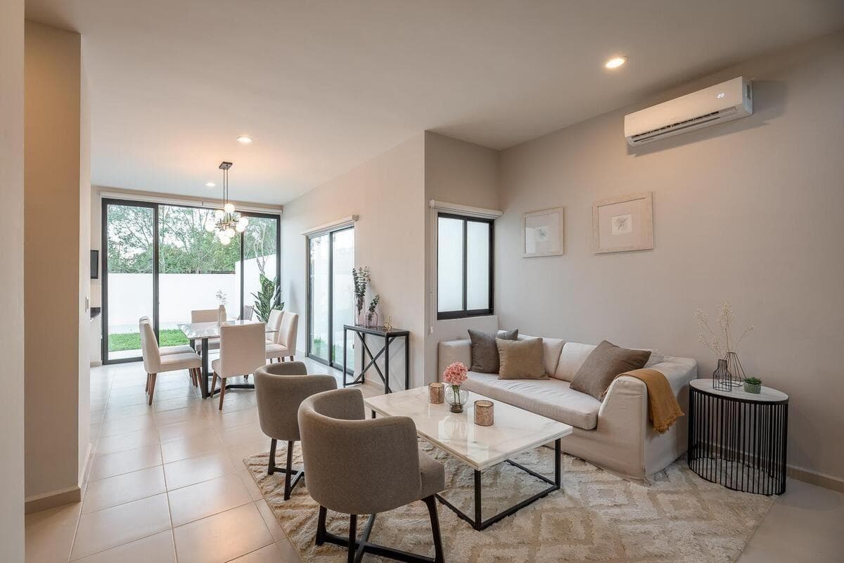 House on a PRIVATE lot with a bedroom on the ground floor in Dzitya, Mérida