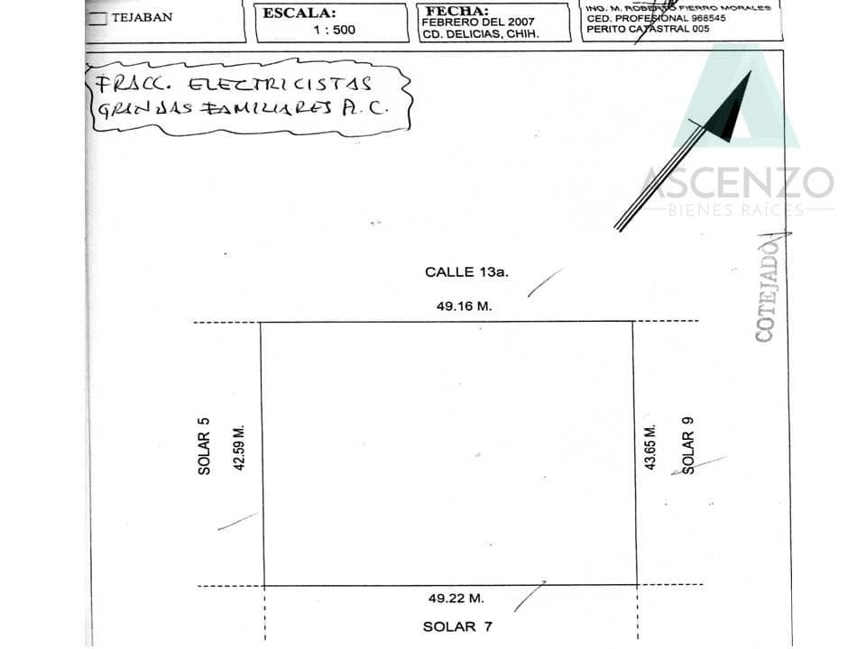 Land for Sale in Las Varas Saucillo, Delicias Inghe City