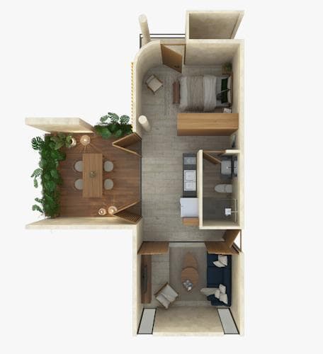APARTMENT FOR SALE IN THE TULUM AREA
