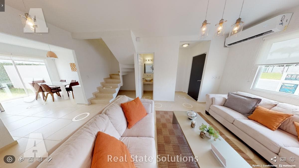 Pre-Sale House with 3 Bedrooms, 3 Levels, Roof Garden, and Gardens at Sur 6, Cancún