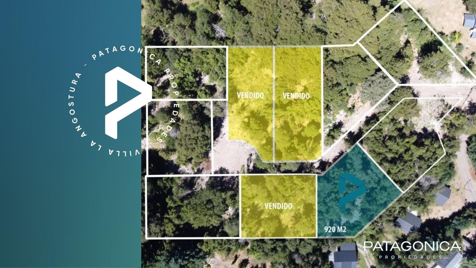FOR SALE - 920 m² UF2 lot in Lomas del Correntoso, Villa La Angostura