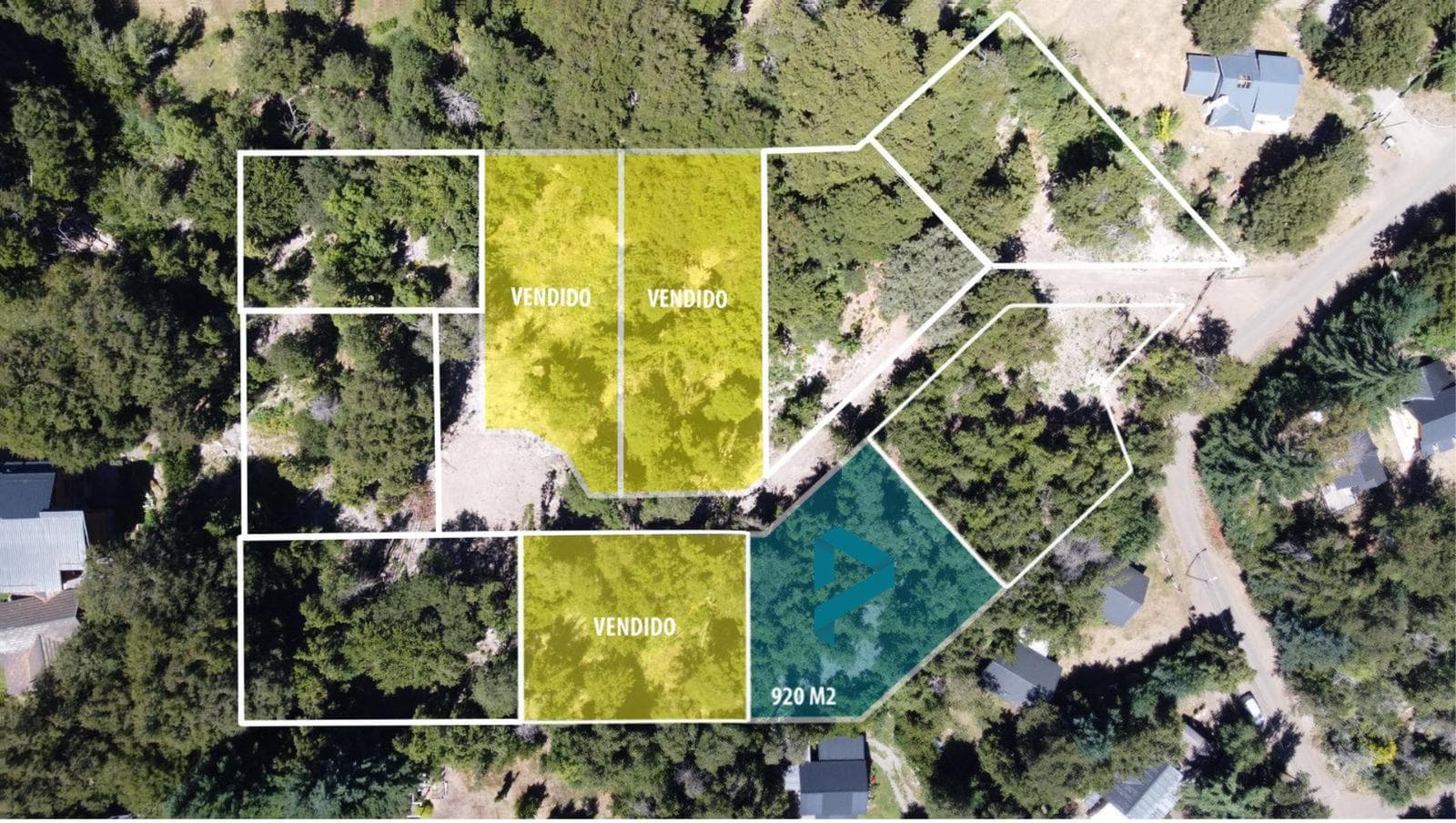 FOR SALE - 920 m² UF2 lot in Lomas del Correntoso, Villa La Angostura