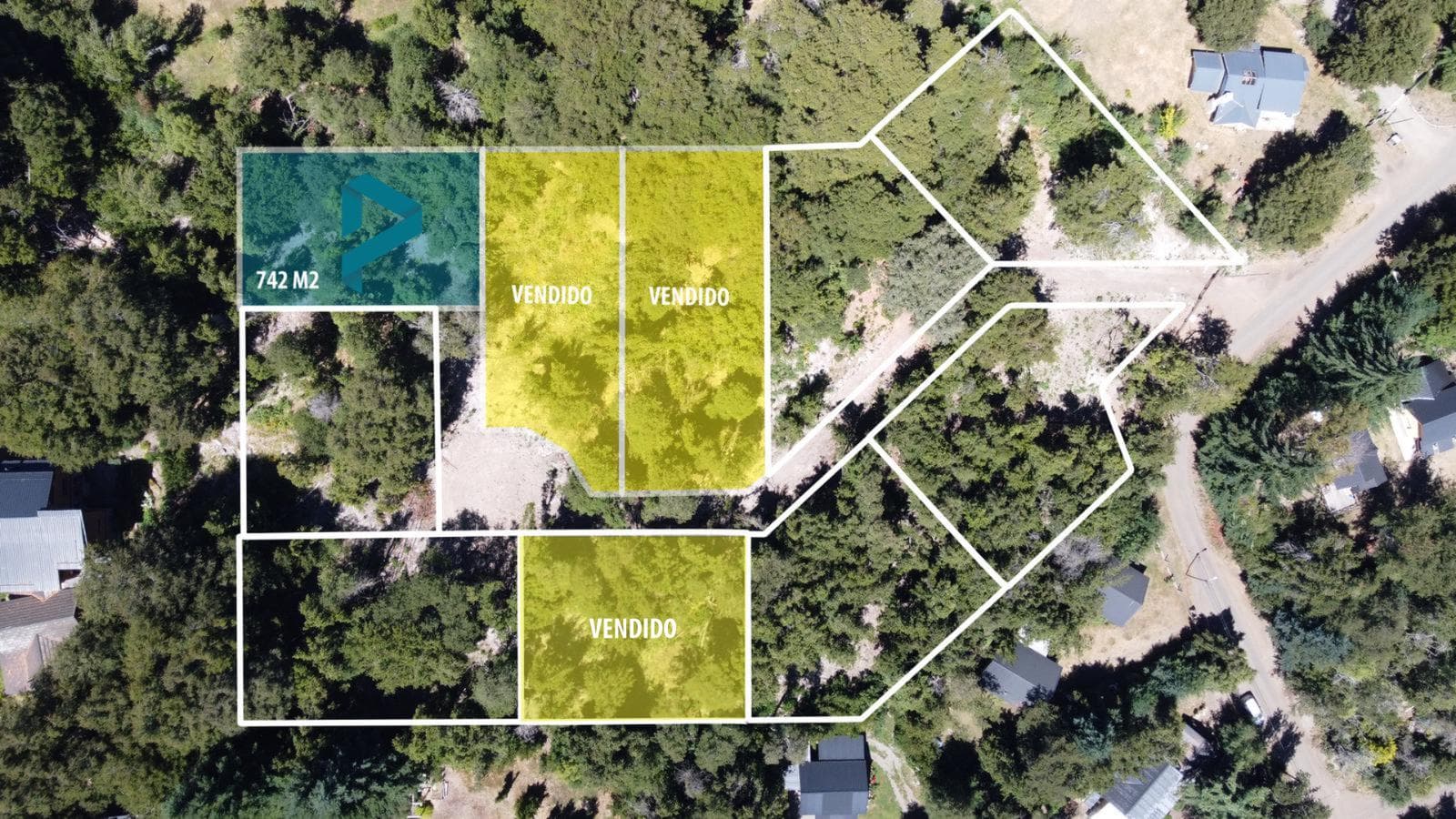 FOR SALE - 742 m² UF6 lot in Lomas del Correntoso, Villa La Angostura