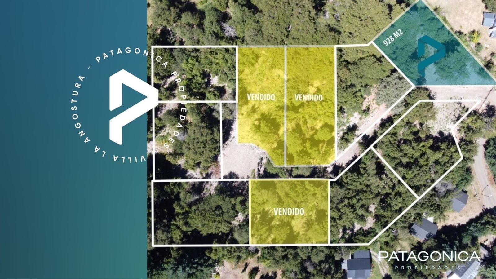 FOR SALE - 928 m² UF10 lot in Lomas del Correntoso, Villa La Angostura