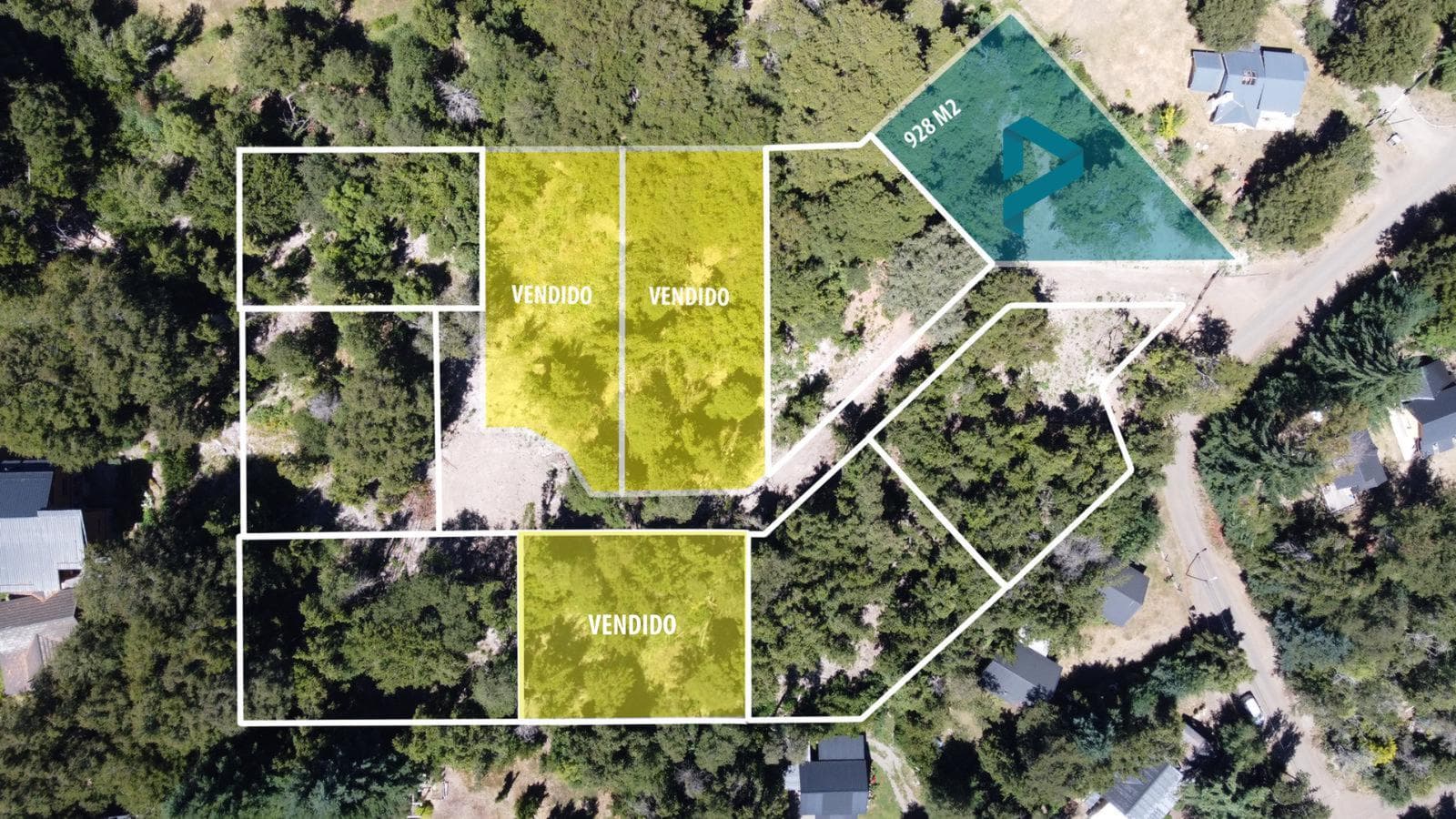 FOR SALE - 928 m² UF10 lot in Lomas del Correntoso, Villa La Angostura