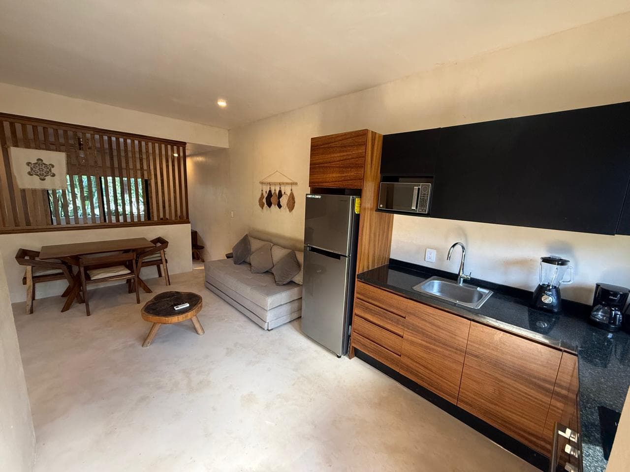 FURNISHED APARTMENT 8 MINUTES FROM THE BEACH IN TULUM