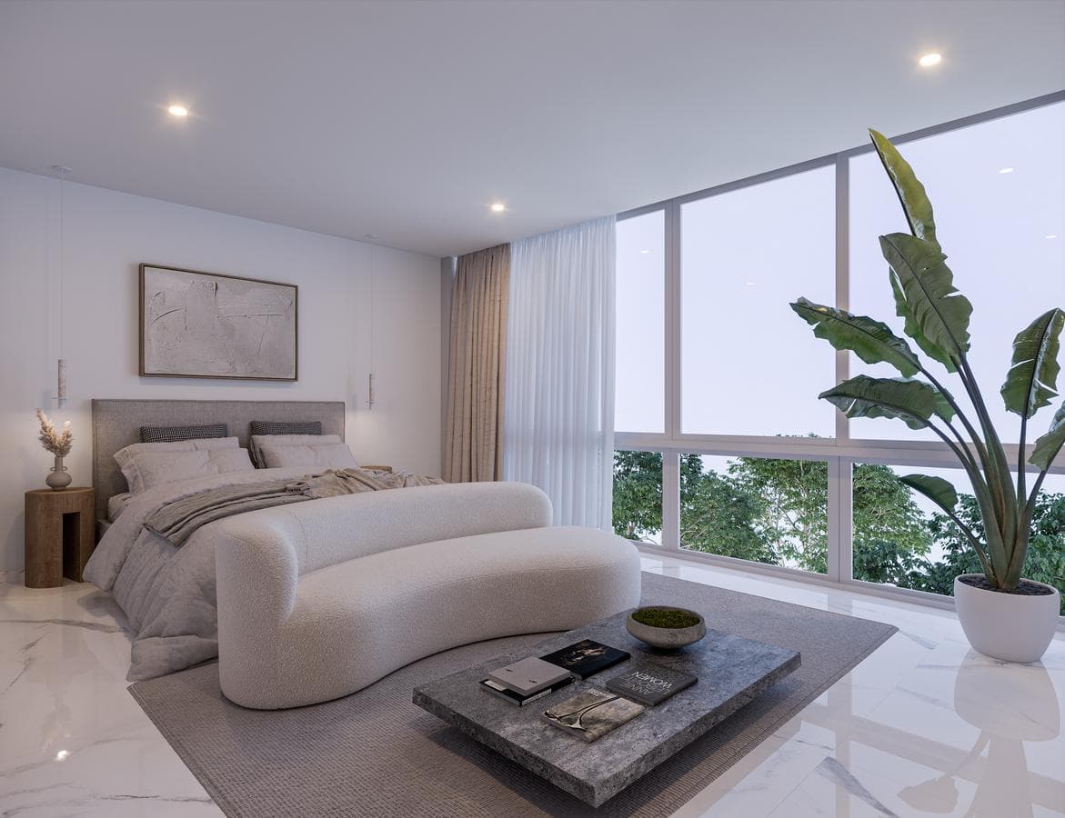 White Penthouse for sale in Mérida, Yucatán, in Montebello.