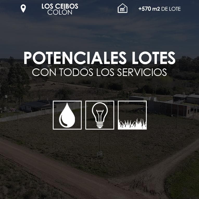 Corner lots in Colón