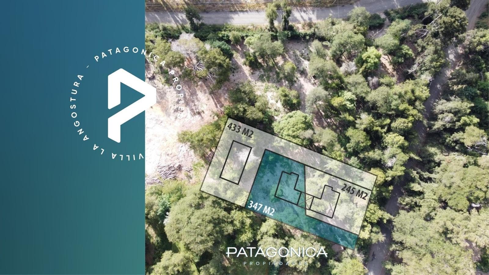 FOR SALE - Lot of 347.16 m², 1 UF, Las Balsas, Villa la Angostura