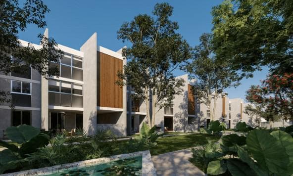Apartments in Xcanatun, El Origen