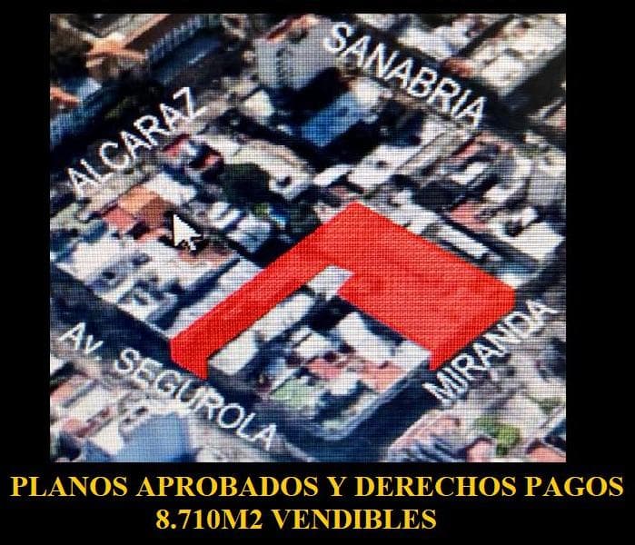 Land for Sale in Villa del Parque with Approved Building Plans