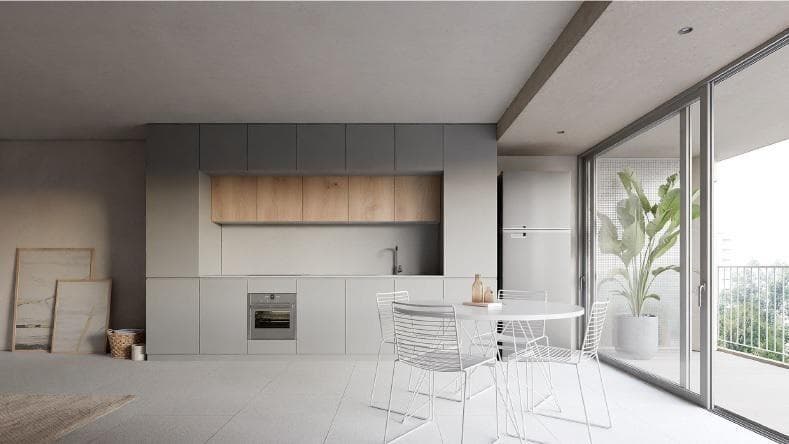 FOR SALE - 1-bedroom apartments under construction - Lourdes, Rosario.