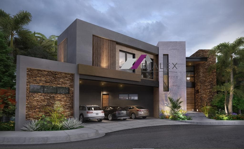 Laderas Residencial Neighborhood - NATIONAL HIGHWAY - House for Sale in Monterrey, 5 Bedrooms