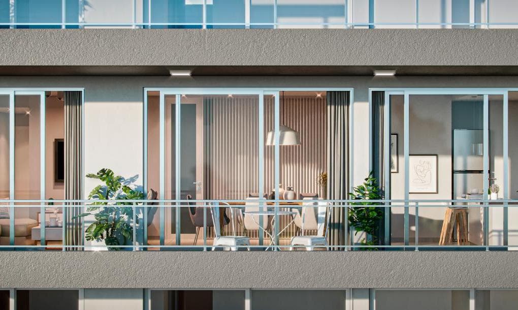 FOR SALE - Studio apartment with patio - Barrio Martin, Rosario.