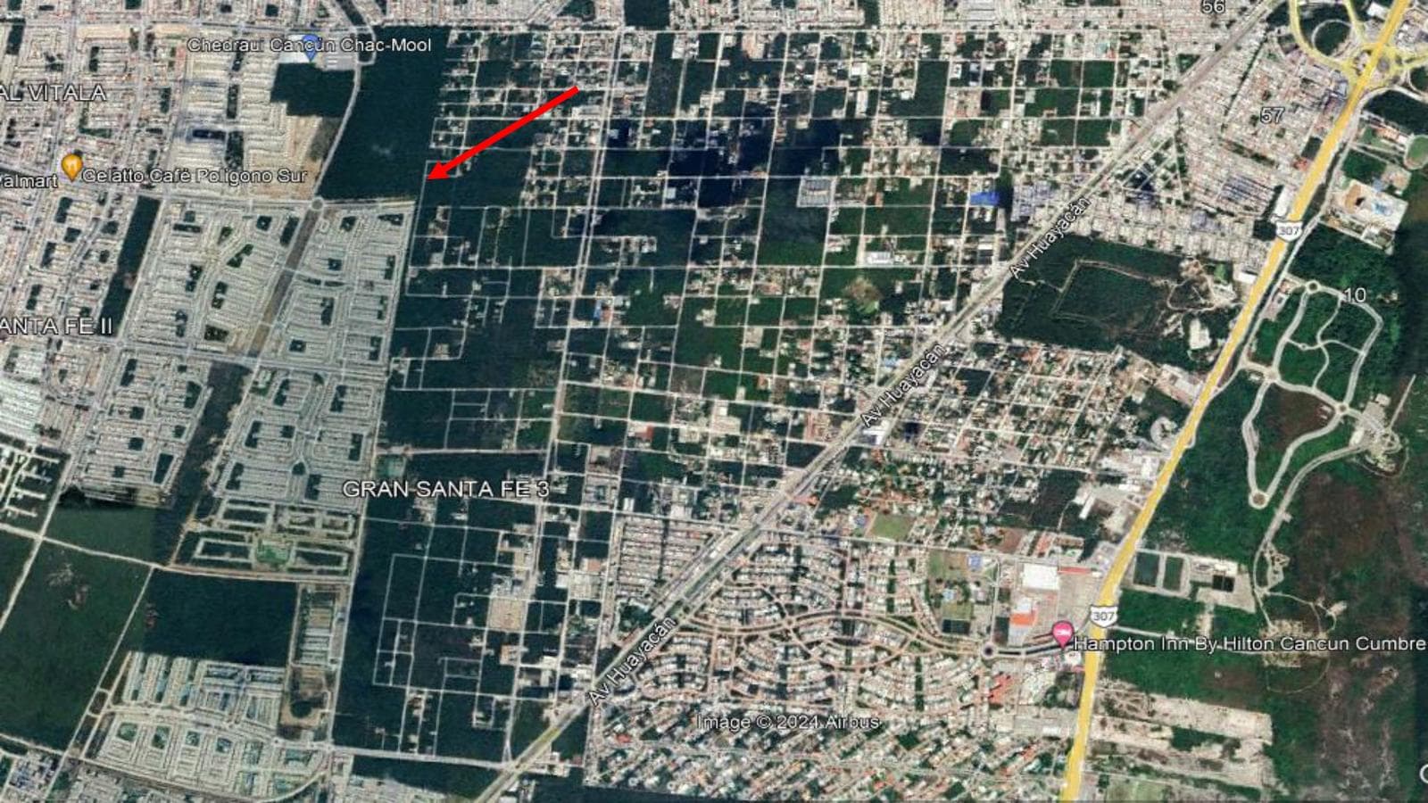436 M2 LOT FOR SALE IN CANCUN, ALAMOS 2, CORNER LOT, MIXED-USE
