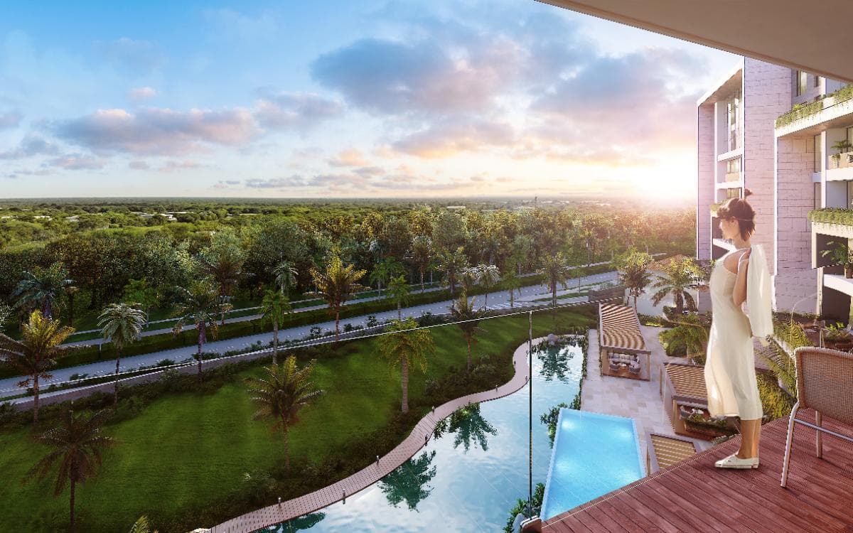 Apartment North of Mérida, Country Club