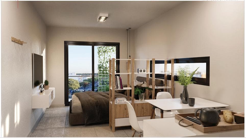 FOR SALE - 1-bedroom apartment with a balcony - Lourdes, Rosario.