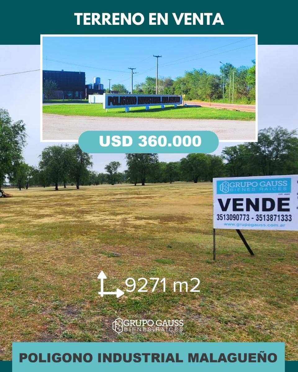 LAND FOR SALE IN THE MALAGA INDUSTRIAL PARK, PHASE II