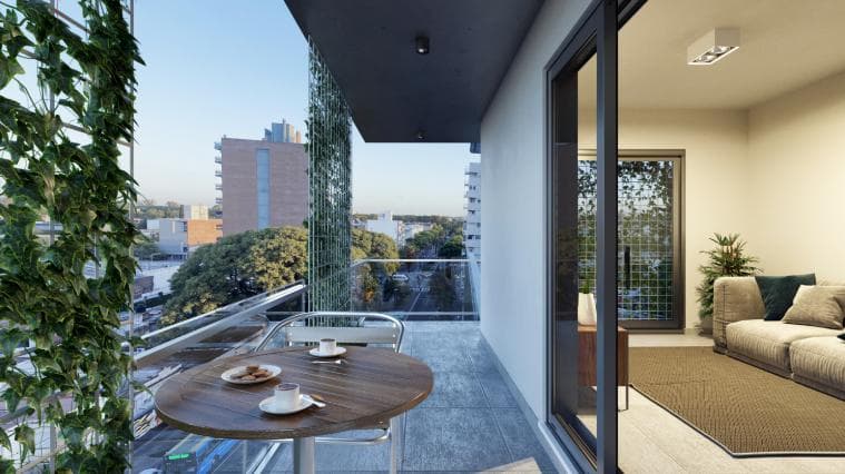 FOR SALE - 2-bedroom apartment with a balcony - Lourdes, Rosario.