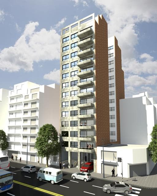 Apartment for Sale in Caballito: Incredible 12th-floor unit, front-facing, with balcony and terrace, 3 bedrooms (one en suite). Financing available after closing.