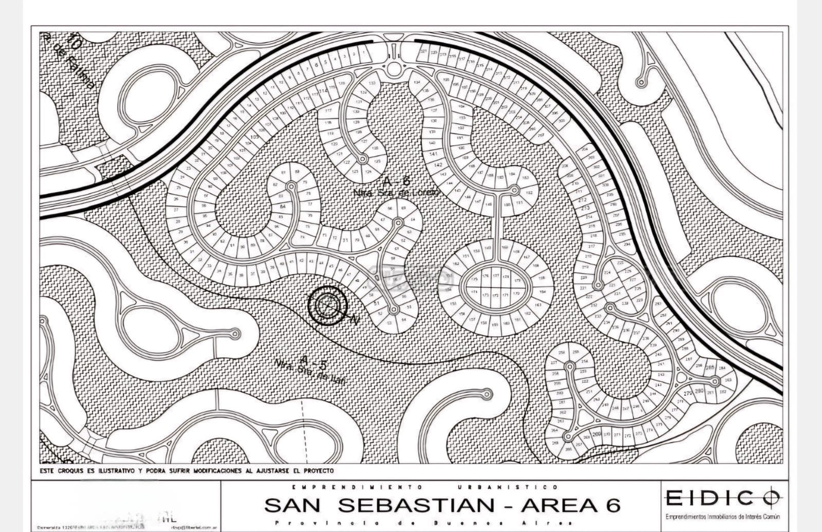 Waterfront lot for sale. Area 6. San Sebastian Neighborhood
