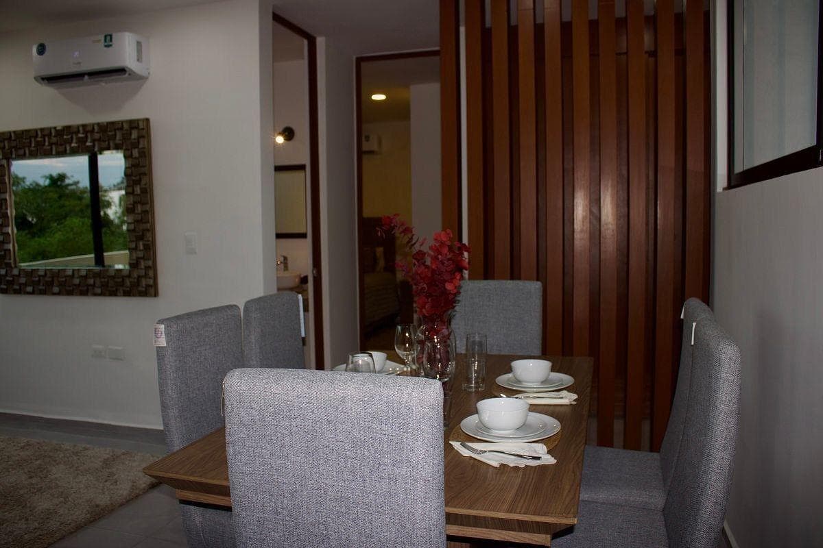 Apartment north of Mérida, Dzityá