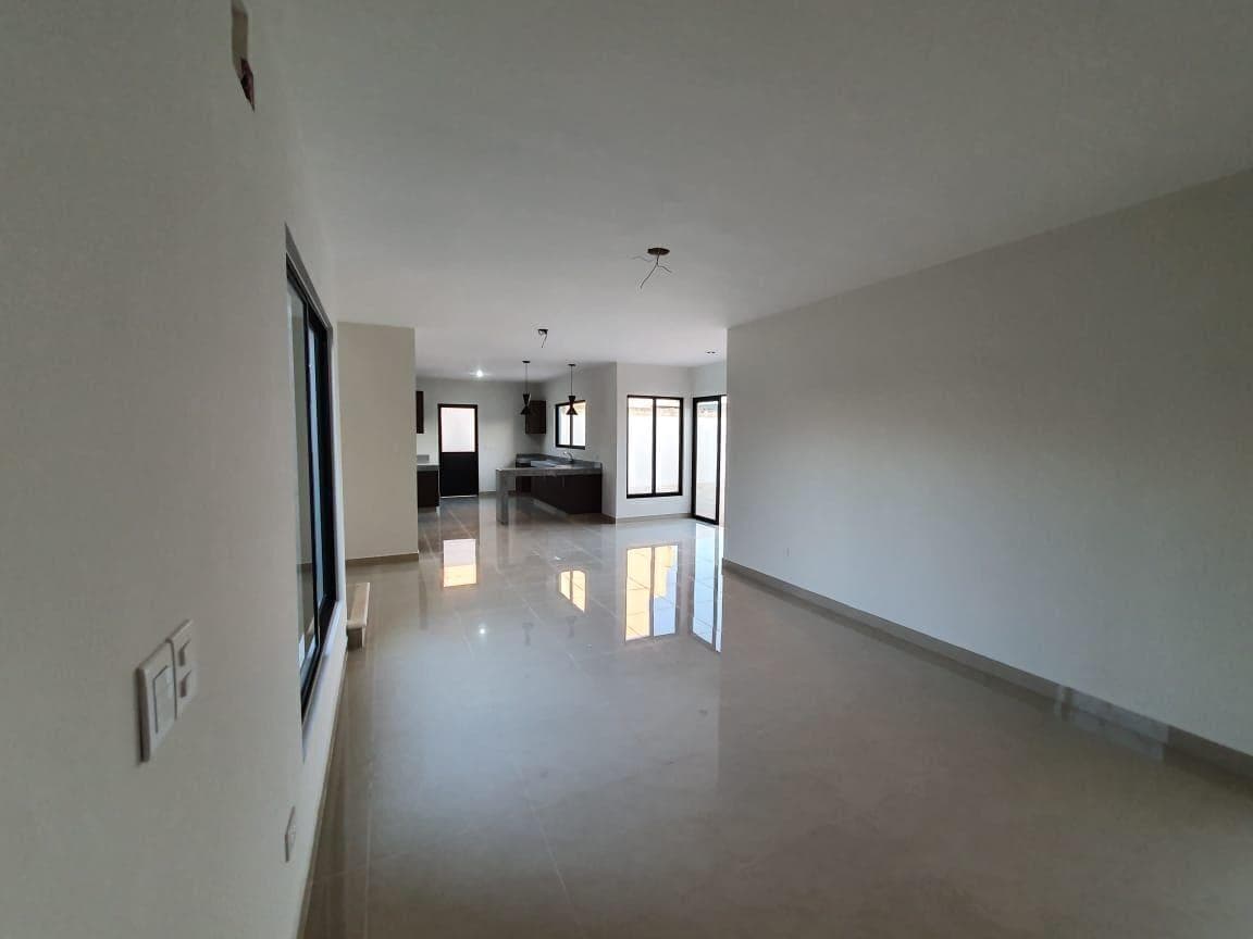 House in a gated community with a spacious patio in Conkal