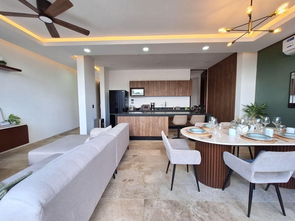 House north of Mérida in Cholul, Smart Home in a gated community