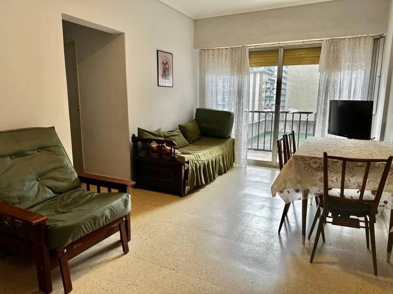 2-Room Apartment for Sale in Mar del Plata, Facing the Street, with a Balcony and Separate Kitchen