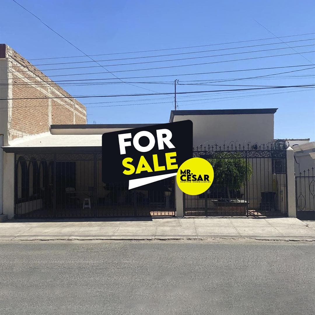 Single-story house for sale in Colonia Balderrama