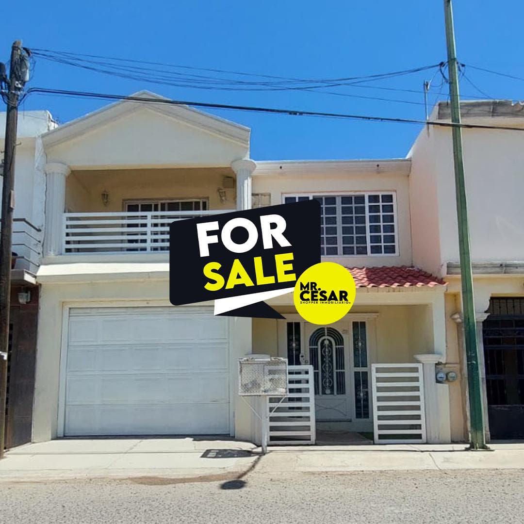House for sale in the southern part of Colonia Altares, Hermosillo, Sonora.