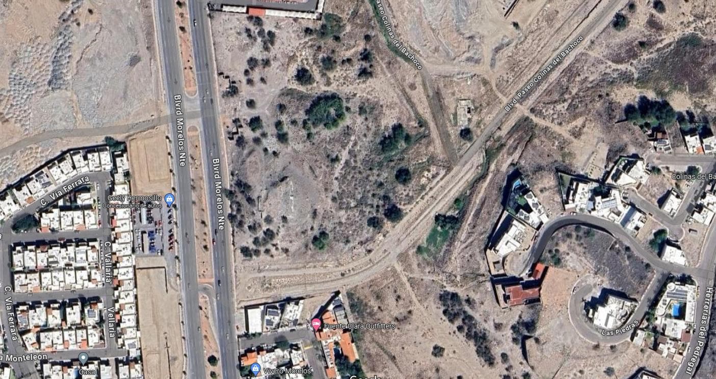 Land for Sale North of Morelos Boulevard, Hermosillo, Sonora.
