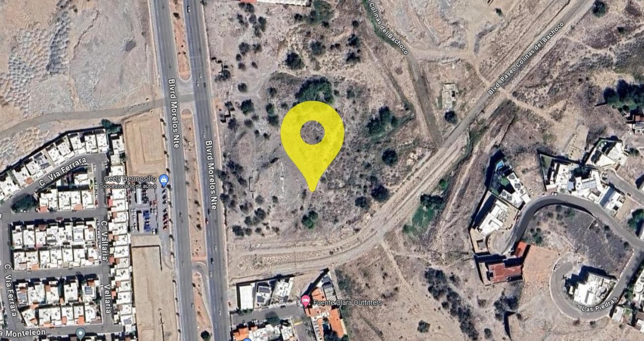 Land for Sale North of Morelos Boulevard, Hermosillo, Sonora.