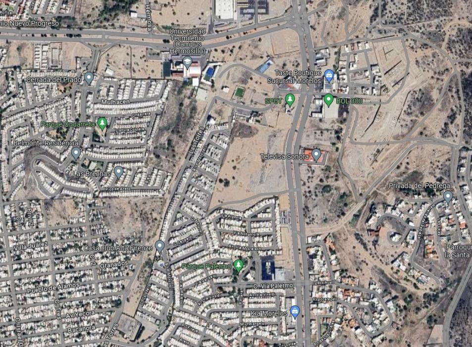 Land for Sale North of Morelos Boulevard, Hermosillo, Sonora.