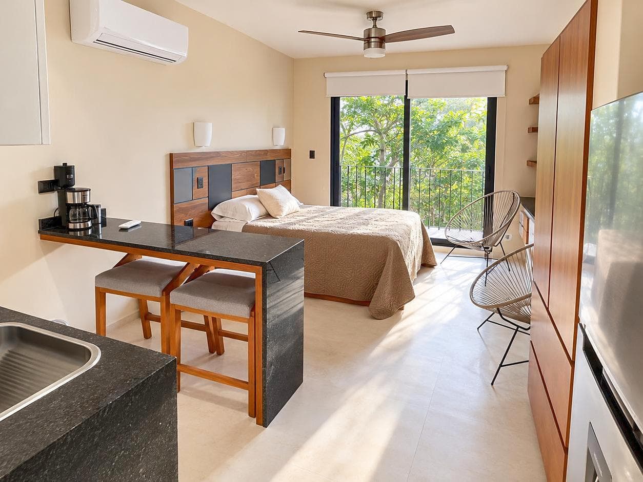 Furnished Apartment for Rent in Tulum with a Pool