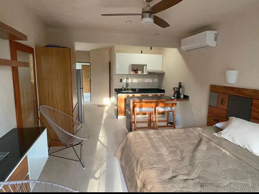 Furnished Apartment for Rent in Tulum with a Pool