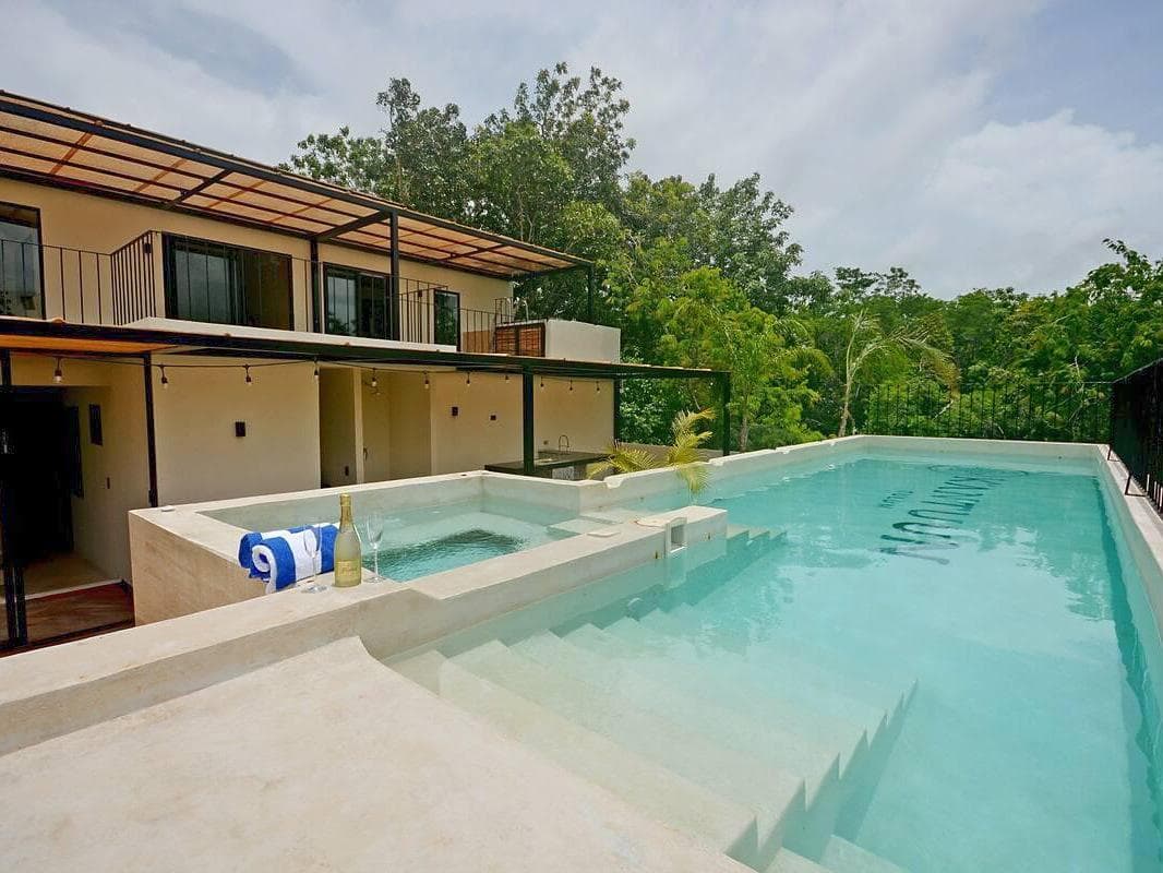 Furnished Apartment for Rent in Tulum with a Pool