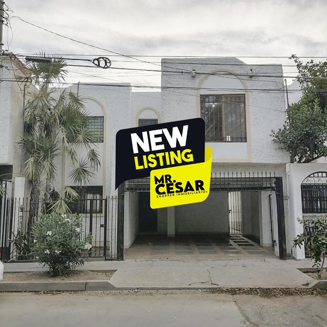 House for sale in Colonia Sante Fe, Hermosillo, Sonora.