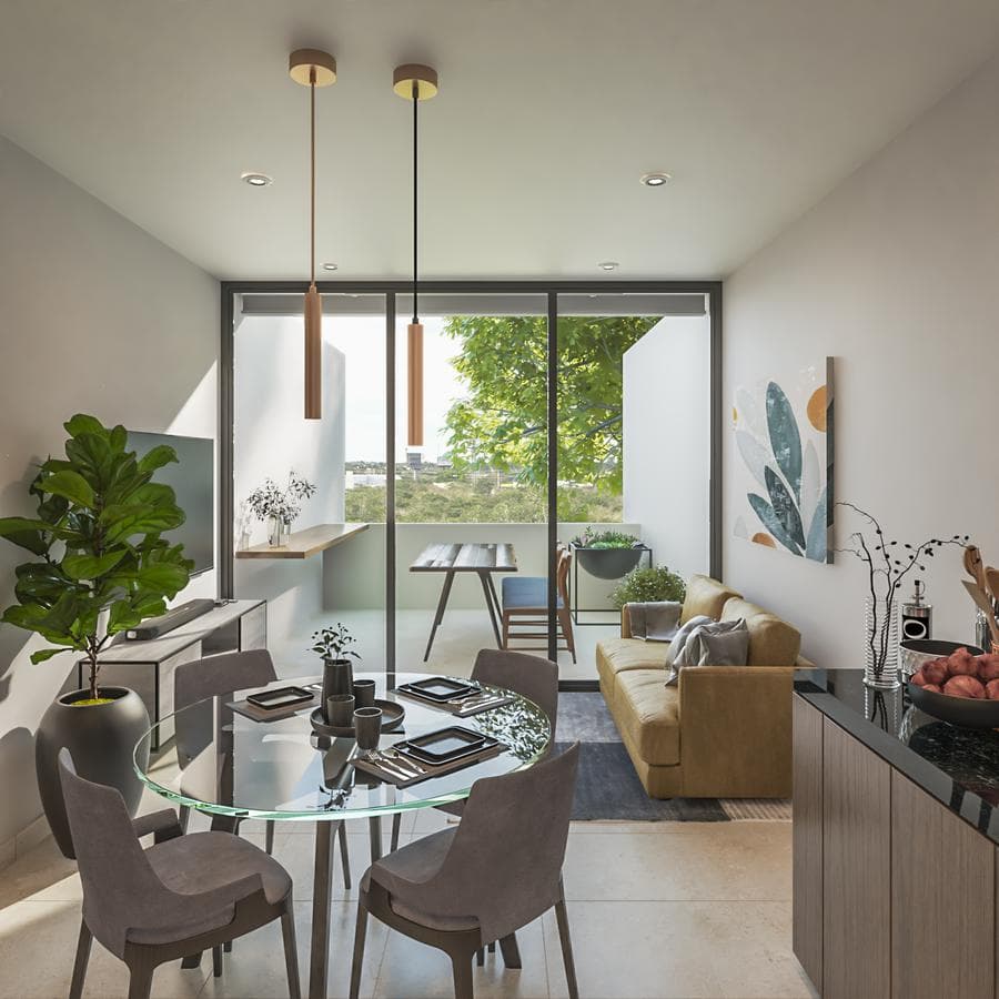 Apartment for sale in Mérida, Yucatán, in Temozón Norte.