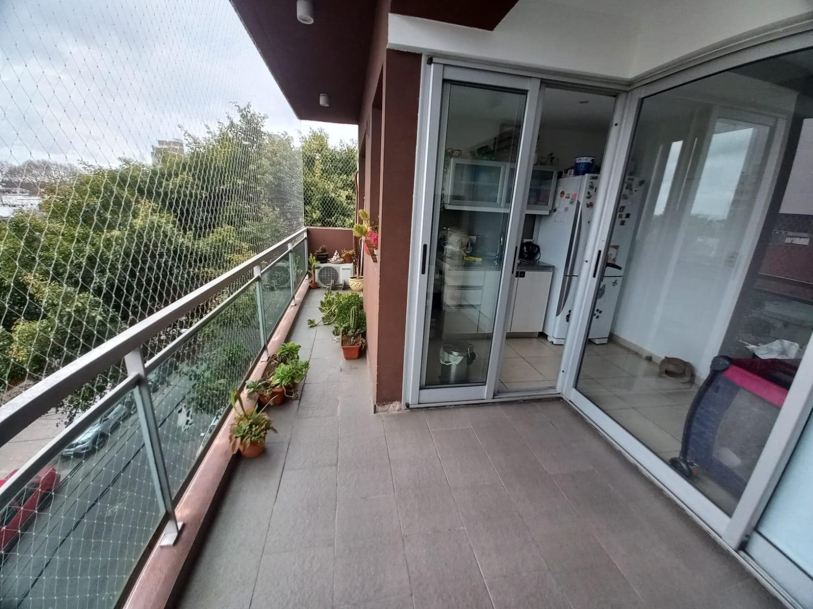 3-room apartment for sale with a multipurpose room and barbecue in Villa Pueyrredon