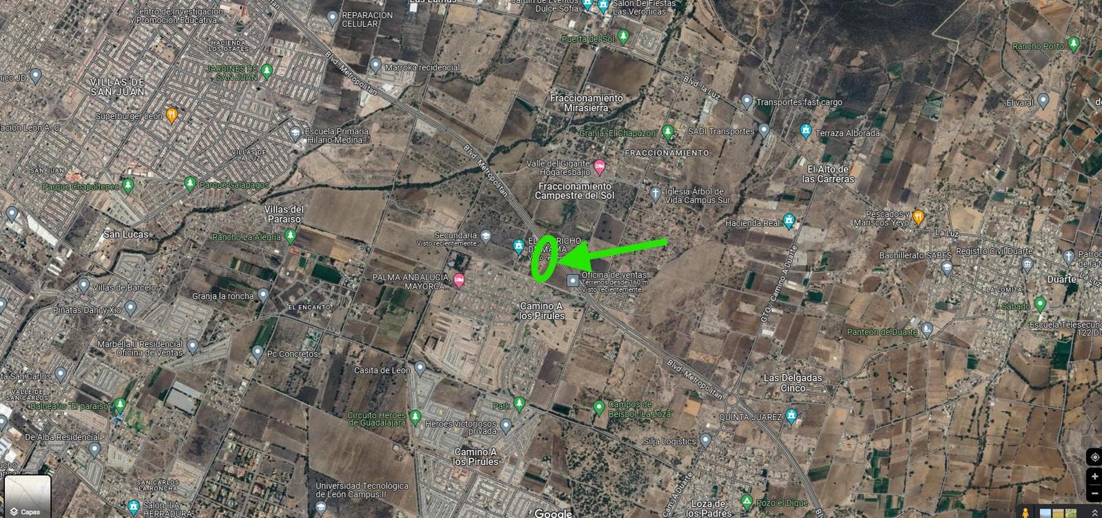 LAND FOR SALE: 16,053.10 M2, METROPOLITANO BOULEVARD.