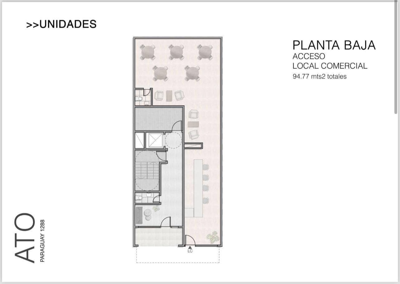 Apartment in Recoleta under construction