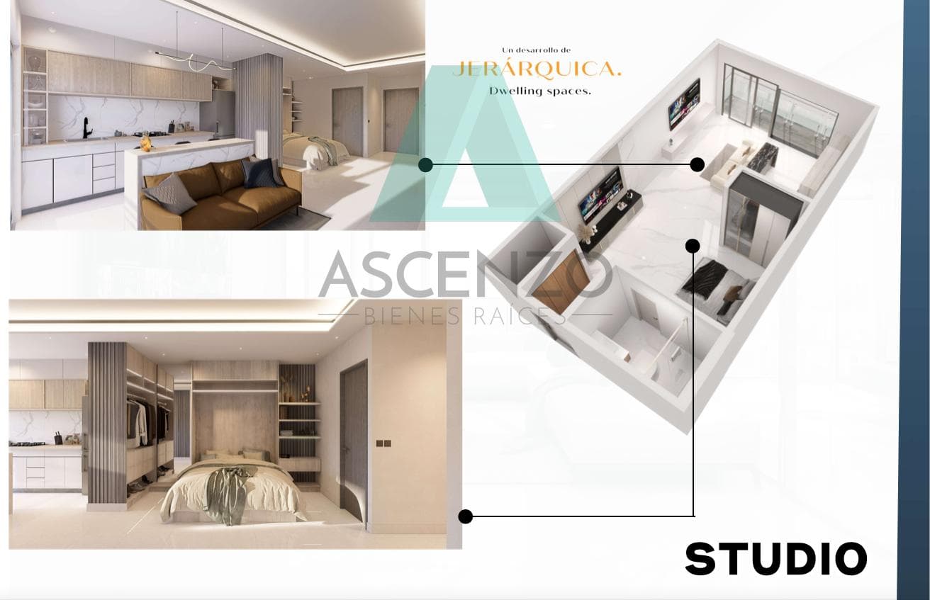 Apartments for Sale by Fracc. Cima, Ricmol