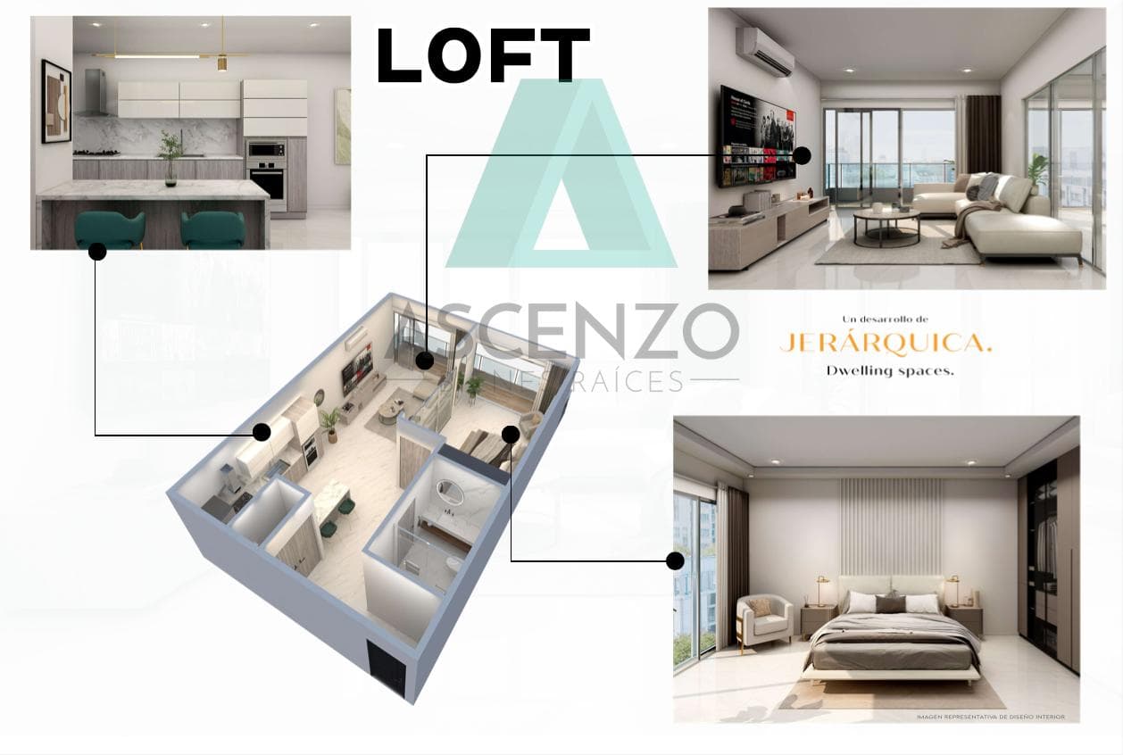 Apartments for Sale by Fracc. Cima, Ricmol