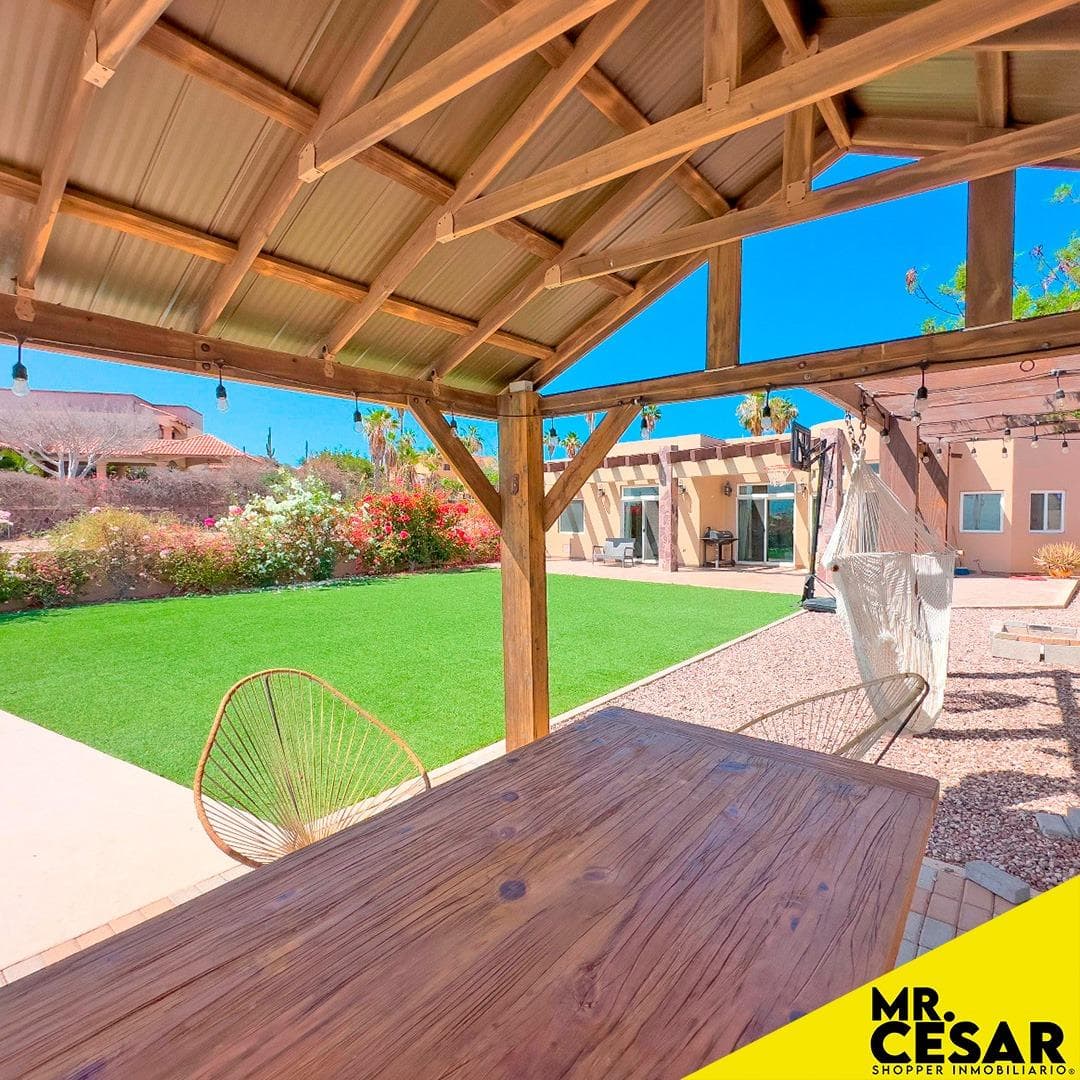 Single-story house for sale on the beachfront in San Carlos, Sonora.