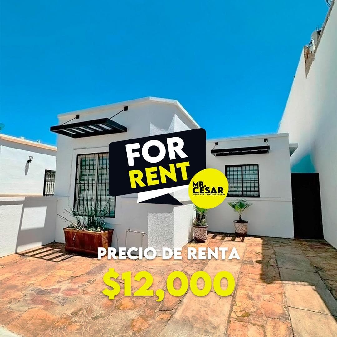 Single-Story House for Rent in Real Del Llano